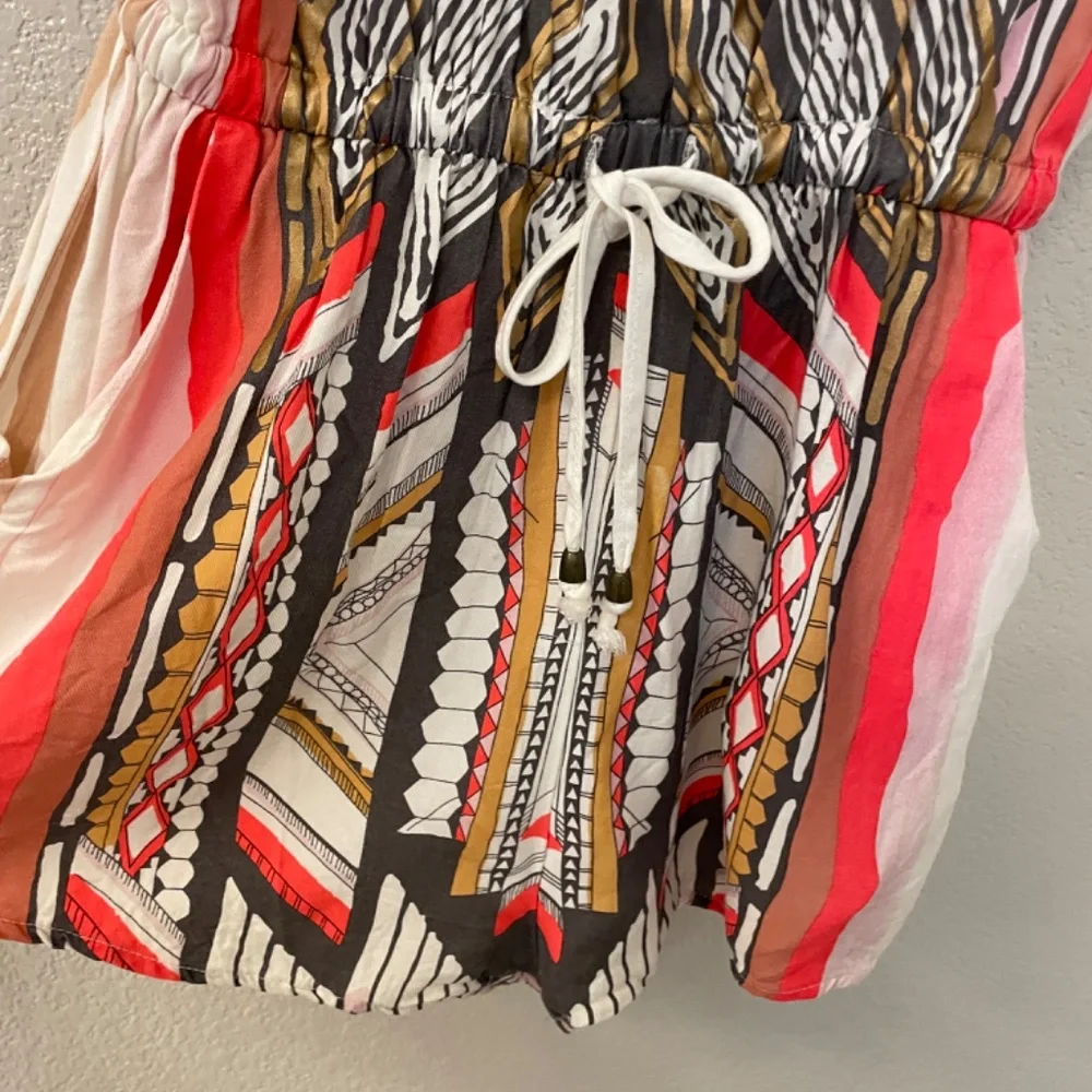 MINKPINK Mayan Tribal Print Romper Size S